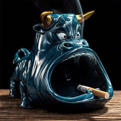 Big Mouth Bull Ashtray