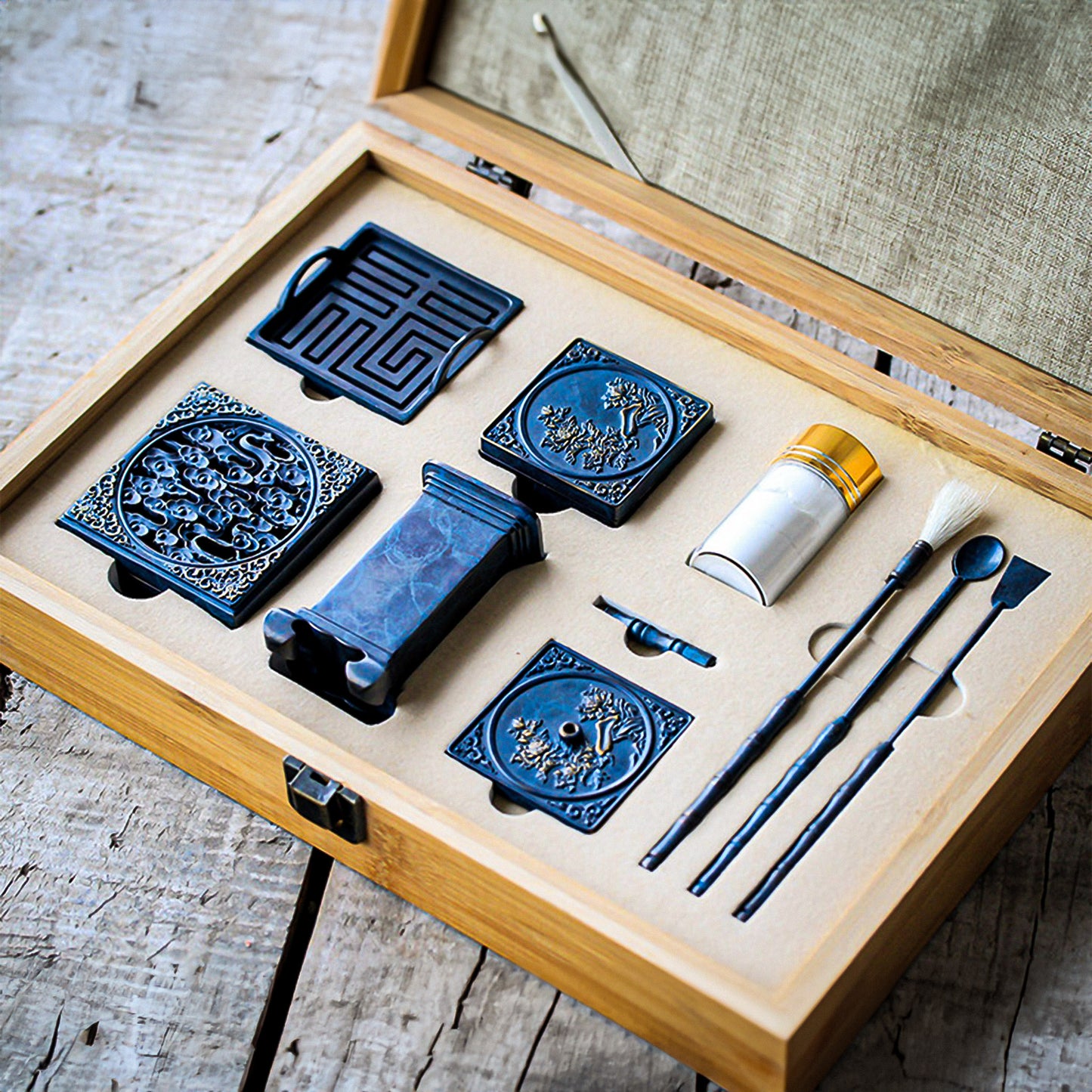 Indigo Incense Tool Set